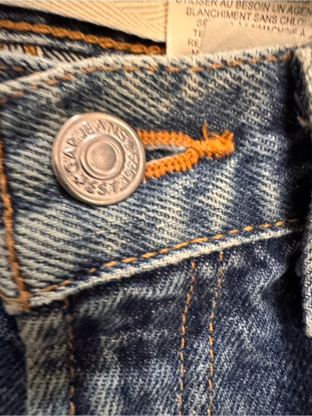 Gap Classic Jeans Vintage 2006 High Rise Mom Size 8 Regular 100% Cotton Y2K - Picture 6 of 8